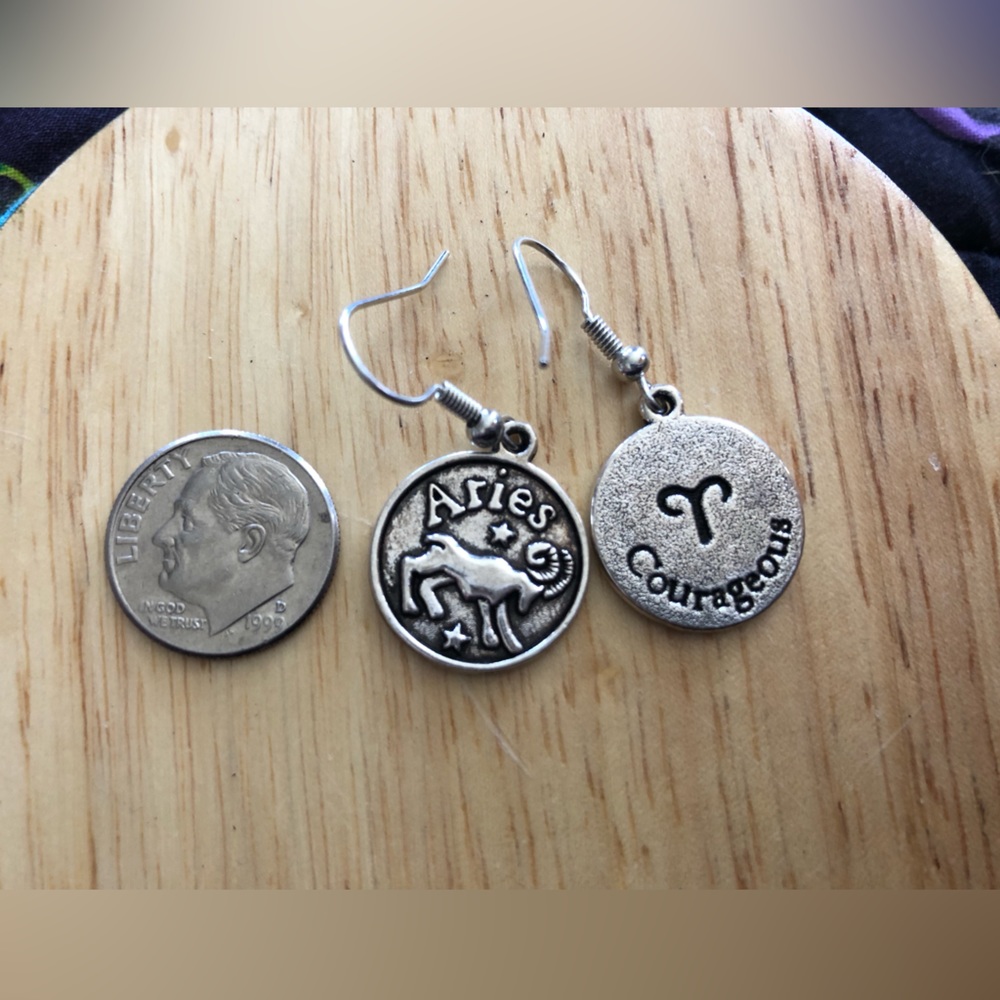 Zodiac Aries earrings